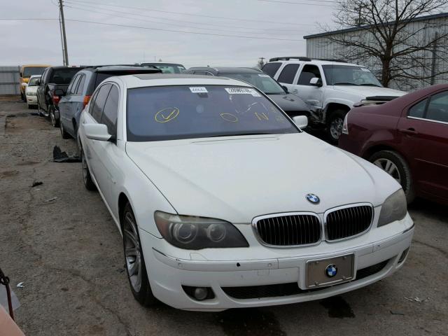 WBAHN83547DT66506 - 2007 BMW 750 WHITE photo 1