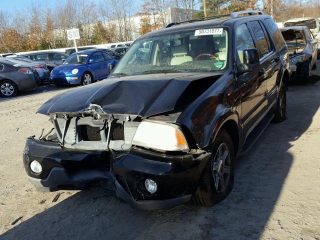 5LMEU68H74ZJ44338 - 2004 LINCOLN AVIATOR 黑色 照片 2