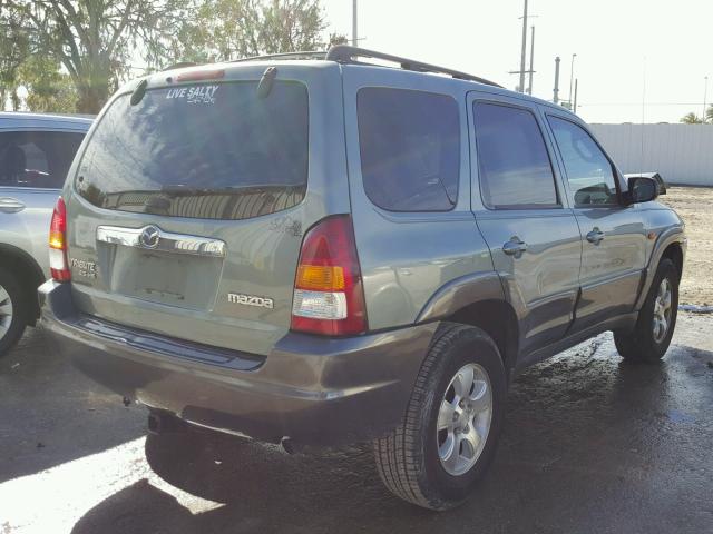 4F2CZ06163KM24147 - 2003 MAZDA TRIBUTE ES 绿色 照片 4