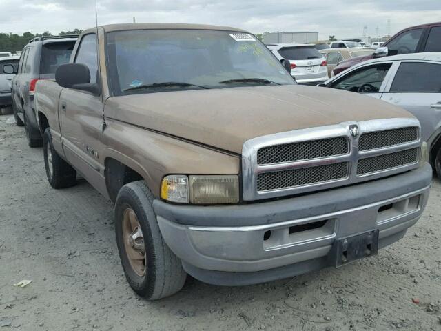 1B7HC16Y9YS636588 - 2000 DODGE RAM 1500 BROWN photo 1