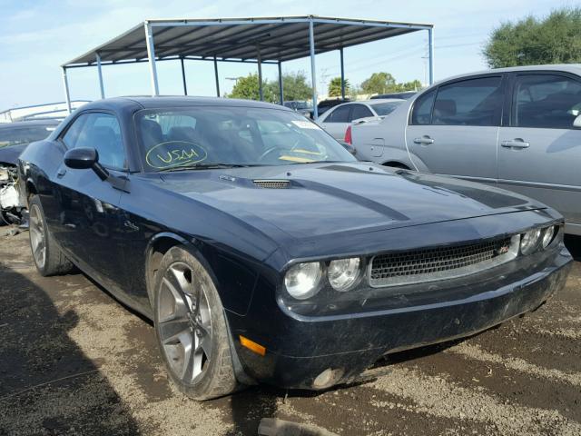 2C3CDYBT1DH631014 - 2013 DODGE CHALLENGER BLACK photo 1