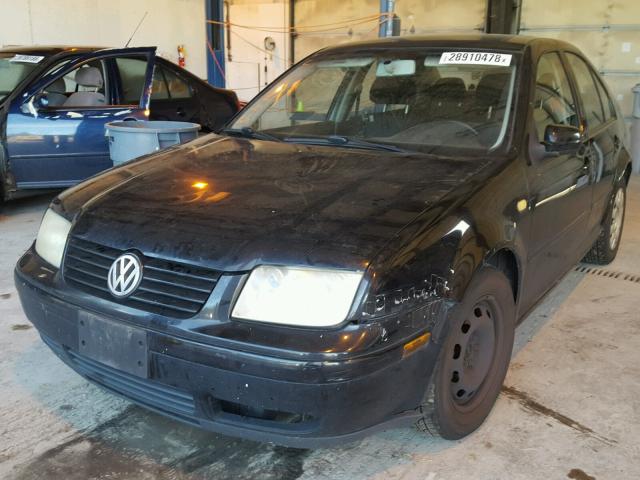 3VWRA29M8YM043254 - 2000 VOLKSWAGEN JETTA GL BLACK photo 2