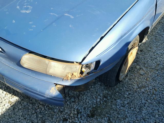 1FALP52U1SA131785 - 1995 FORD TAURUS GL BLUE photo 9