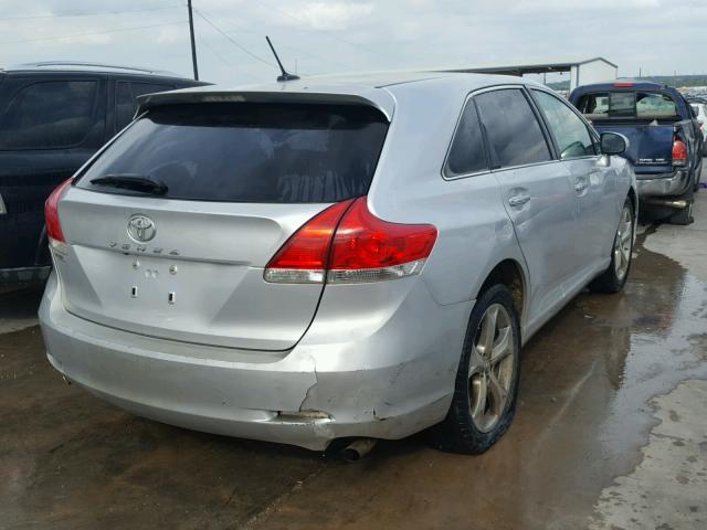 4T3ZK11A09U004234 - 2009 TOYOTA VENZA BASE SILVER photo 4