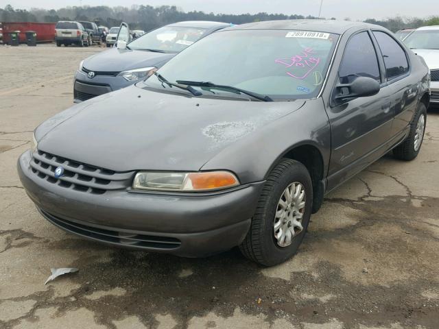 1P3EJ46XXYN121311 - 2000 PLYMOUTH BREEZE GRAY photo 2