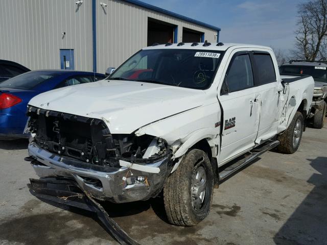 3C63R3EJ7FG550653 - 2015 RAM 3500 LARAM WHITE photo 2