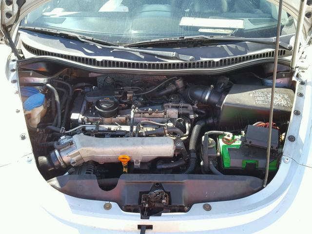 3VWCD31C65M412839 - 2005 VOLKSWAGEN NEW BEETLE ვერცხლისფერი ფოტო 7