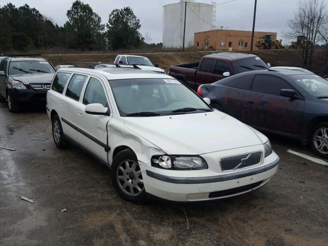 YV1SW61R012110781 - 2001 VOLVO V70 WHITE photo 1