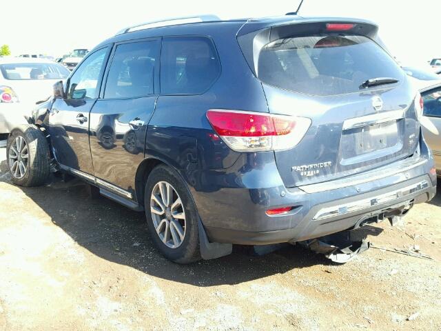 5N1AR2MM0FC632373 - 2015 NISSAN PATHFINDER GRAY photo 3