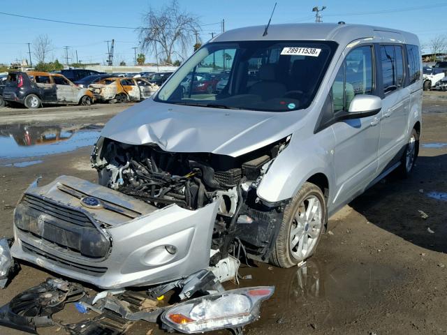 NM0GE9G7XE1155547 - 2014 FORD TRANSIT CO SILVER photo 2