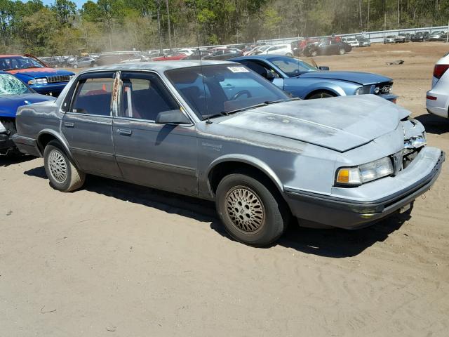 1G3AJ54NXM6325066 - 1991 OLDSMOBILE CUTLASS CI GRAY photo 1