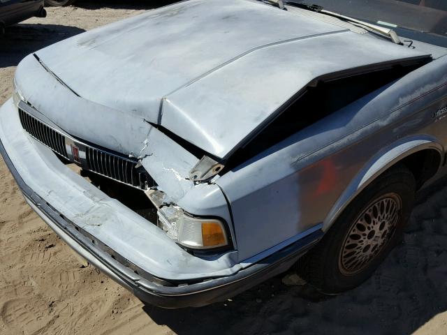 1G3AJ54NXM6325066 - 1991 OLDSMOBILE CUTLASS CI GRAY photo 10