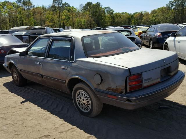 1G3AJ54NXM6325066 - 1991 OLDSMOBILE CUTLASS CI GRAY photo 3