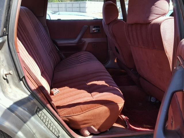 1G3AJ54NXM6325066 - 1991 OLDSMOBILE CUTLASS CI GRAY photo 6