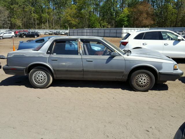 1G3AJ54NXM6325066 - 1991 OLDSMOBILE CUTLASS CI GRAY photo 9