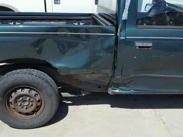 4TANL42N5XZ536246 - 1999 TOYOTA TACOMA GREEN photo 9