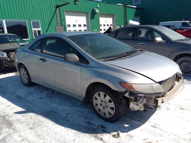 2HGFG11258H005909 - 2008 HONDA CIVIC DX SILVER photo 1