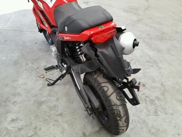 LY4YJGJ8XH8000598 - 2017 ZNEN MOTORCYCLE RED photo 9