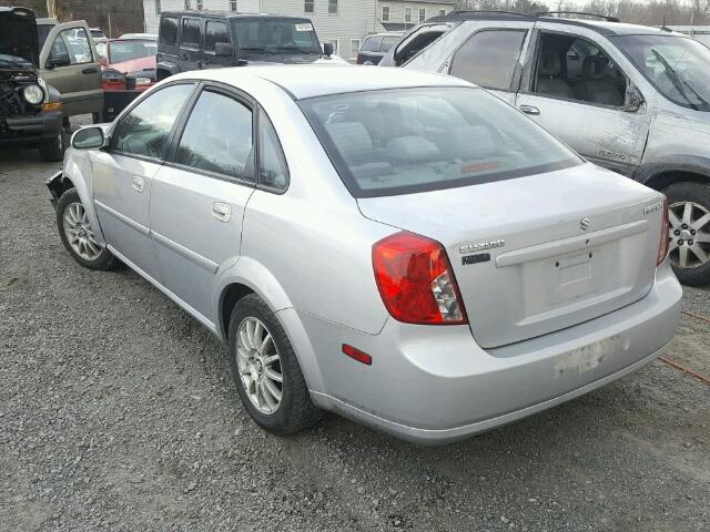 KL5JJ52Z54K949232 - 2004 SUZUKI FORENZA LX SILVER photo 3