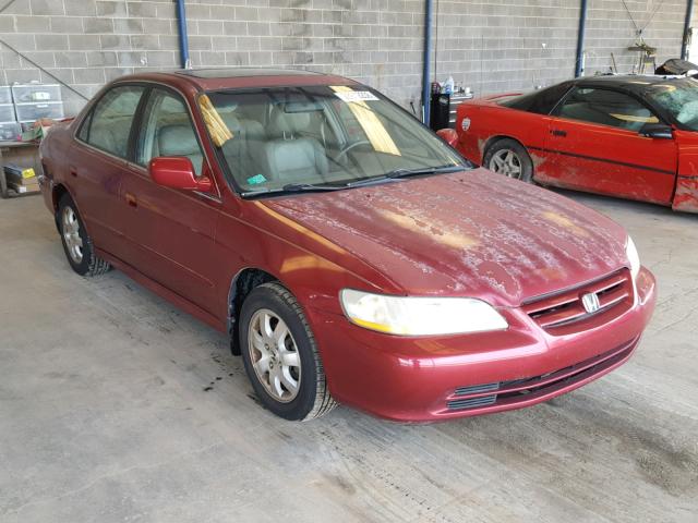 1HGCG56671A072909 - 2001 HONDA ACCORD EX RED photo 1