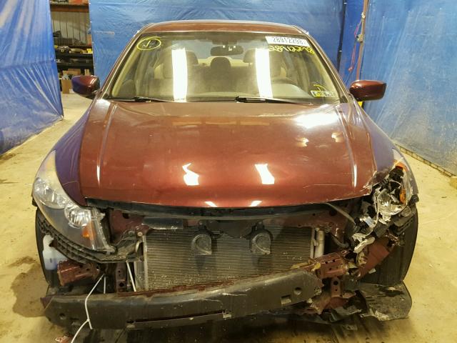 1HGCP26409A023723 - 2009 HONDA ACCORD LXP MAROON photo 9