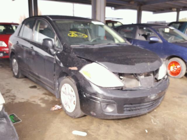 3N1BC1AP8BL360868 - 2011 NISSAN VERSA S BLACK photo 1