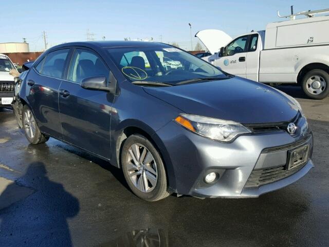 5YFBPRHE1EP015239 - 2014 TOYOTA COROLLA EC GRAY photo 1