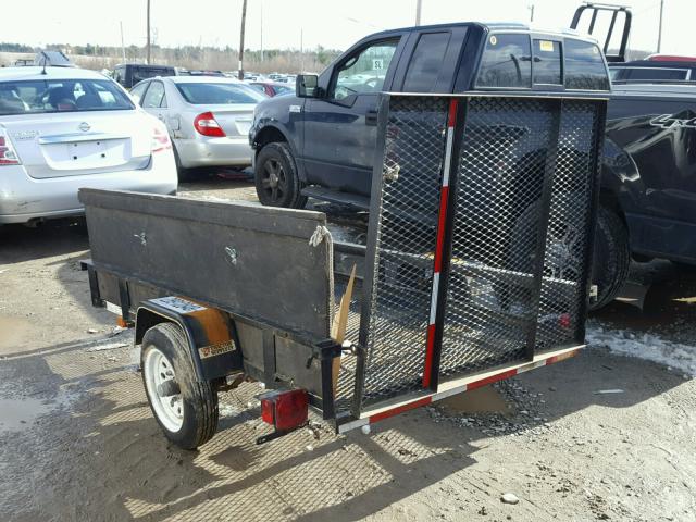 4YMUL0714GV042107 - 2017 UTILITY TRAILER BLACK photo 3