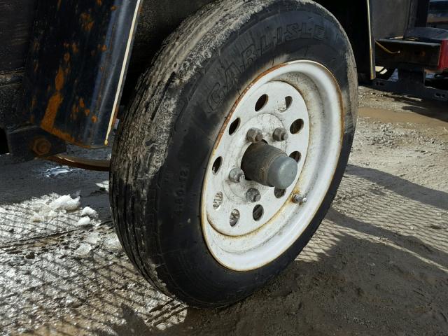 4YMUL0714GV042107 - 2017 UTILITY TRAILER BLACK photo 8