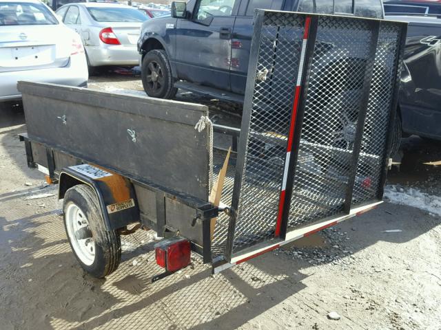 4YMUL0714GV042107 - 2017 UTILITY TRAILER BLACK photo 9