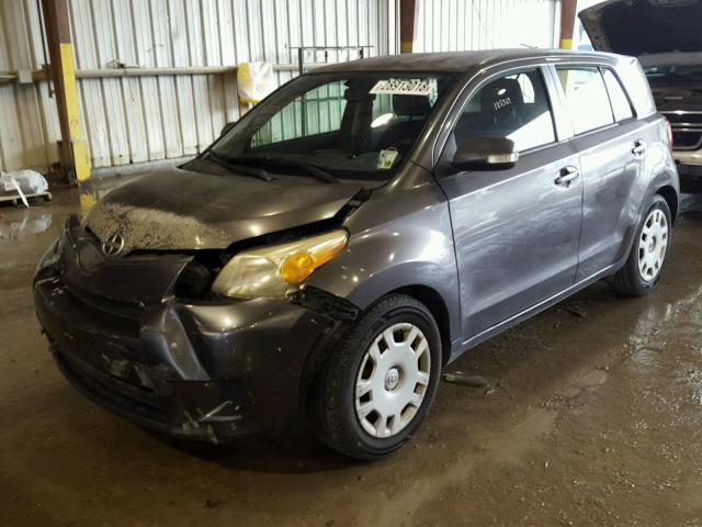 JTKKU10468J006051 - 2008 TOYOTA SCION XD GRAY photo 2