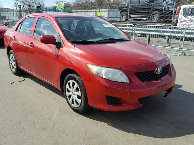 1NXBU4EE4AZ363061 - 2010 TOYOTA COROLLA BA RED photo 1