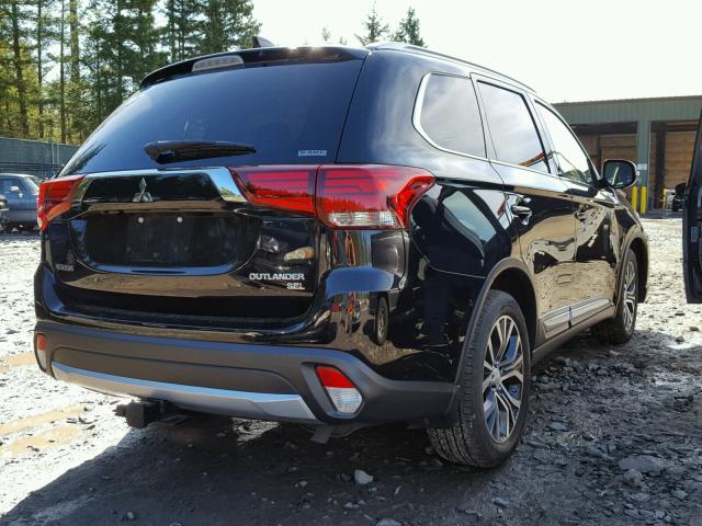 JA4AZ3A3XHZ040768 - 2017 MITSUBISHI OUTLANDER BLACK photo 4