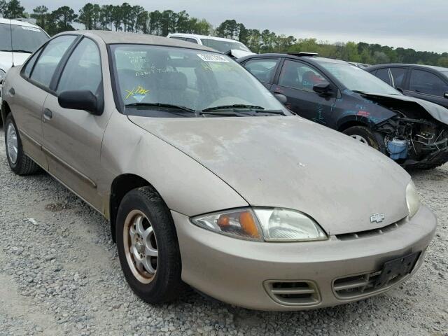 1G1JC524X27101865 - 2002 CHEVROLET CAVALIER B BROWN photo 1