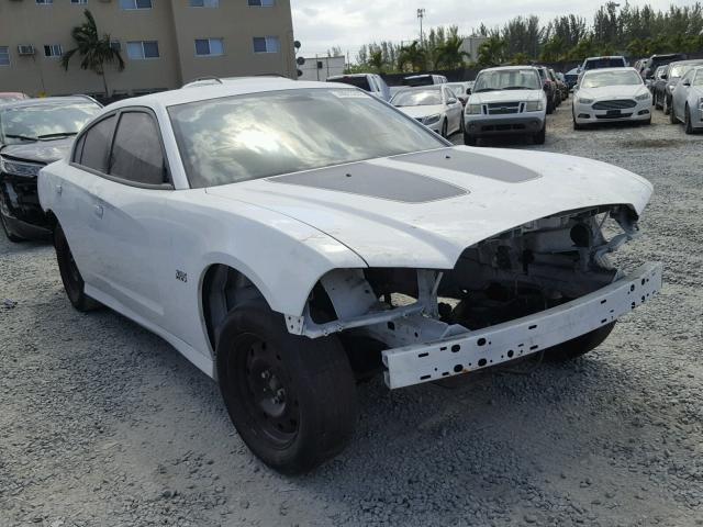 2C3CDXGJ6DH537454 - 2013 DODGE CHARGER SU WHITE photo 1