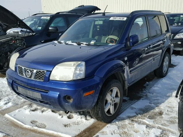 JN8BT08V96W206735 - 2006 NISSAN X-TRAIL XE BLUE photo 2