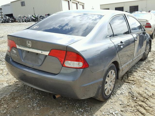 19XFA1F33AE039303 - 2010 HONDA CIVIC VP GRAY photo 4