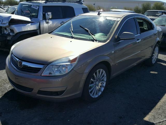 1G8ZV57797F212244 - 2007 SATURN AURA XR GRAY photo 2