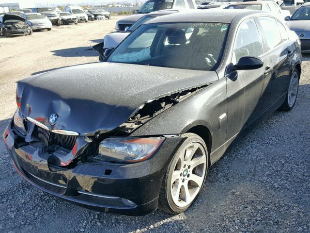 WBAVD53568A284347 - 2008 BMW 335 XI BLACK photo 2