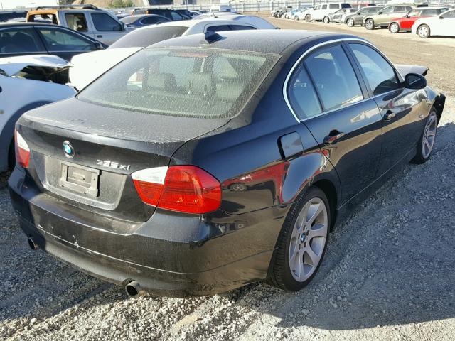 WBAVD53568A284347 - 2008 BMW 335 XI BLACK photo 4