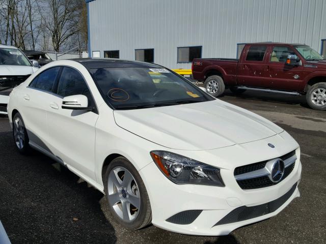 WDDSJ4EB5GN353103 - 2016 MERCEDES-BENZ CLA 250 WHITE photo 1