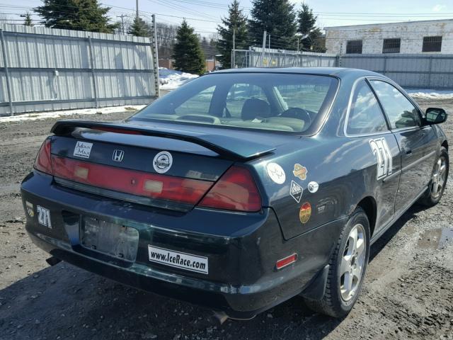 1HGCG2257YA035395 - 2000 HONDA ACCORD EX GREEN photo 4