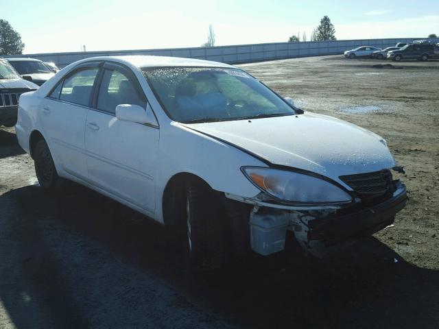 4T1BE32K93U169615 - 2003 TOYOTA CAMRY LE WHITE photo 1