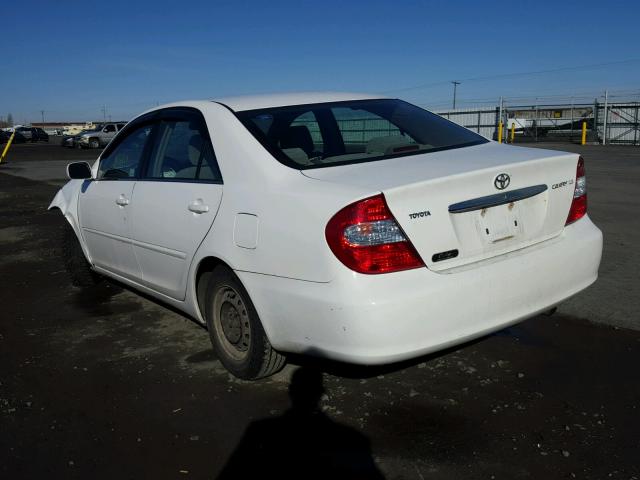 4T1BE32K93U169615 - 2003 TOYOTA CAMRY LE WHITE photo 3
