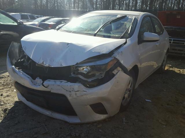 5YFBPRHE8EP039165 - 2014 TOYOTA COROLLA EC 白色 照片 2