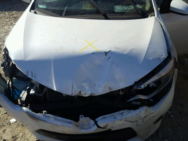 5YFBPRHE8EP039165 - 2014 TOYOTA COROLLA EC 白色 照片 7
