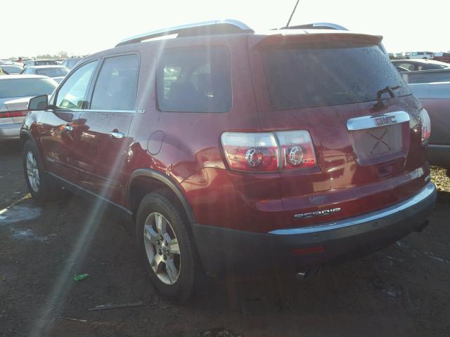 1GKEV33797J144320 - 2007 GMC ACADIA SLT 栗色 照片 3