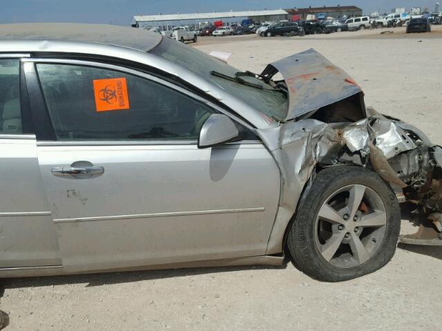 1G1ZC5E06CF196556 - 2012 CHEVROLET MALIBU 1LT ნაცრისფერი ფოტო 5