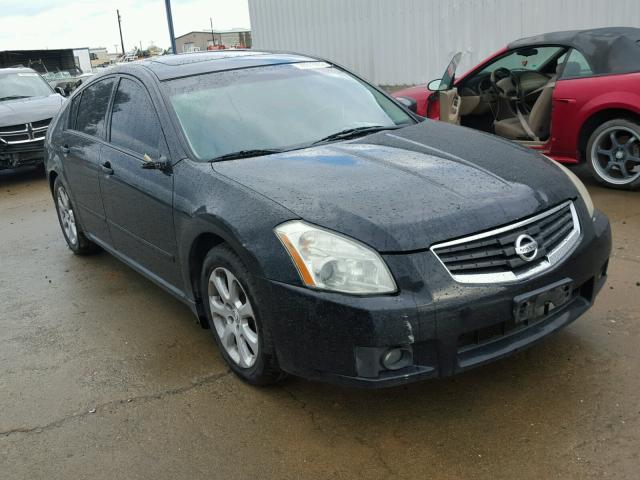 1N4BA41E37C862540 - 2007 NISSAN MAXIMA SE BLACK photo 1