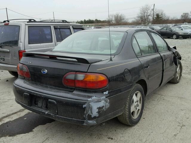 1G1NE52J03M509733 - 2003 CHEVROLET MALIBU LS შავი ფოტო 4